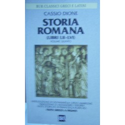 Storia romana. Testo greco a fronte vol.5 - Libri 52-56 - Cassio Dione