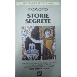 Storie segrete - Procopio - (testo greco a fronte)