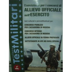 Eserciziario per i concorsi di Allievo Ufficiale nell'Esercito  - AAVV