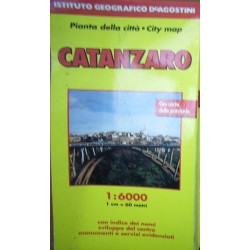 Catanzaro 1:6 000. Ediz. multilingue