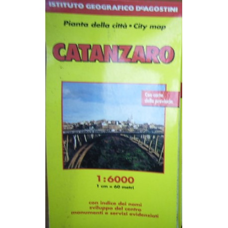 Catanzaro 1:6 000. Ediz. multilingue