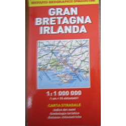 Gran Bretagna, Irlanda 1:1.000.000