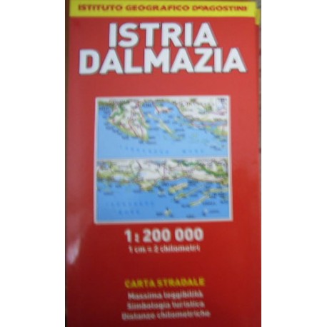 Istria, Dalmazia 1:200.000