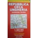 Ungheria, Repubblica Ceca, Polonia, Slovacchia 1:800.000