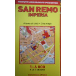 Sanremo 1:6.000. Imperia 1:6.500. Ediz. multilingue