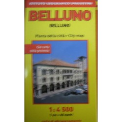Belluno 1:4 500. Ediz. multilingue