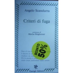 Criteri di fuga - Angelo Scandurra