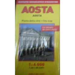 Aosta 1:4.000. Ediz. multilingue