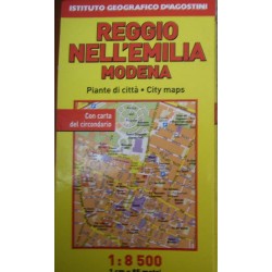 Modena 1:12.000. Reggio nell'Emilia 1:8.500. Ediz. multilingue