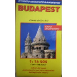 Budapest 1:16 000. Ediz. multilingue
