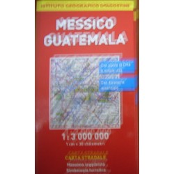 Messico, Guatemala 1:3.000.000