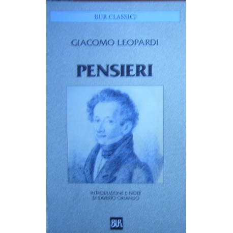 Pensieri - Giacomo Leopardi