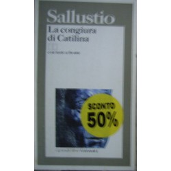 La congiura di Catilina - Gaio Crispo Sallustio - Testo originale a fronte