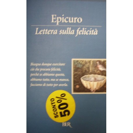 Lettera sulla felicità - Epicuro