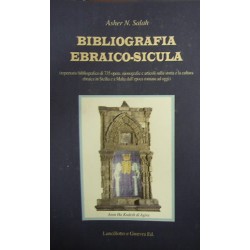 Bibliografia ebraico-sicula - N. Asher Salah