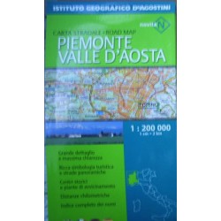 Piemonte e Valle d'Aosta 1:200 000