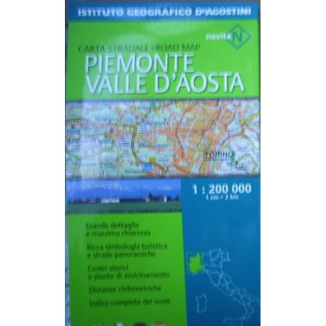 Piemonte e Valle d'Aosta 1:200 000