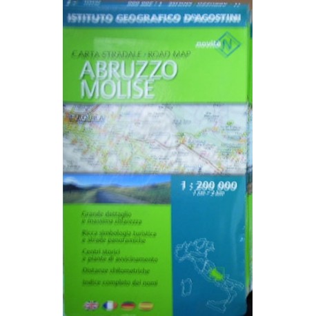 Abruzzo e Molise 1:200 000