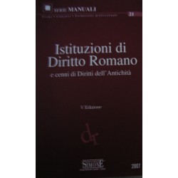 Istituzioni di diritto romano - a cura di Federico Del Giudice