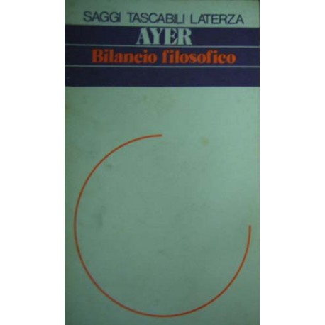 Bilancio filosofico - Alfred Jules Ayer