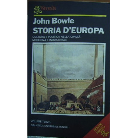 Storia d'Europa. Vol. 3 - John Bowle