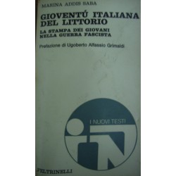 Gioventù Italiana del Littorio - Marina Addis Saba