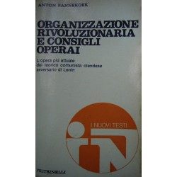 Organizzazione rivoluzionaria e consigli operai - Anton Pannekoek