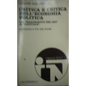 critica dell'economia politica Dai "Manoscritti del 1844" al "Capitale" - Jacques Ranciere