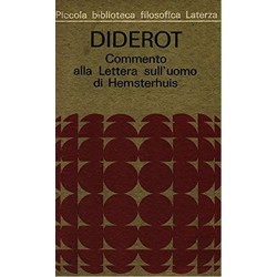 Commento alla lettera sull'uomo di Hemsterhuis - Denis Diderot