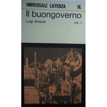 Il buongoverno - Luigi Einaudi