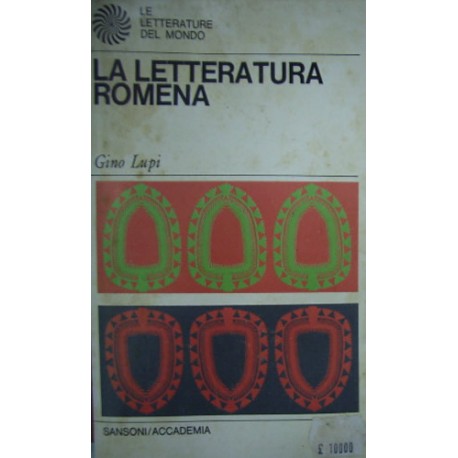 La letteratura romena - Gino Lupi