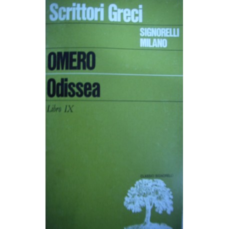 Odissea Libro IX - Omero (Testo greco)
