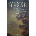Knulp -  Klein e Wagner - L'ultima estate di Klingsor - Hermann Hesse