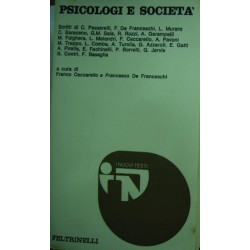 Psicologi e società - a cura di Franco Ceccarello/Francesco De Franceschi
