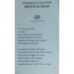 Bestia di gioia - Mariangela Gualtieri