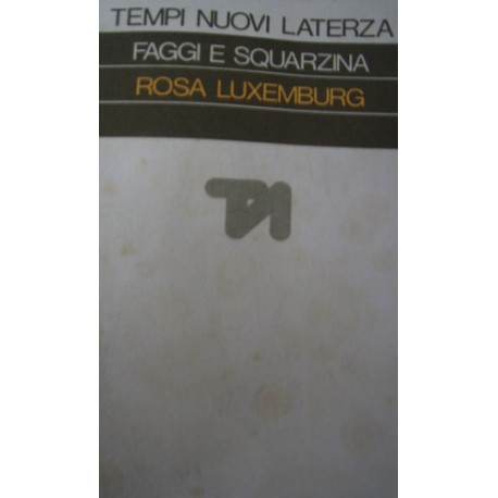 Rosa Luxemburg - Vico Faggi/Luigi Squarzina