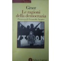 Le ragioni della democrazia - Salvador Giner